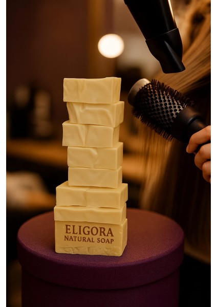 El Yapımı Doğal Shea Kolajenli Sabun