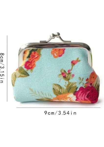 Mavi Renkli Mini Bozuk Para Cüzdanı Klipsli Cüzdan fiyatları