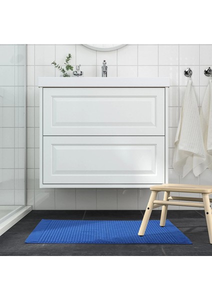 Alstern Banyo Paspası Parlak Mavi 50 x 80 cm modelleri
