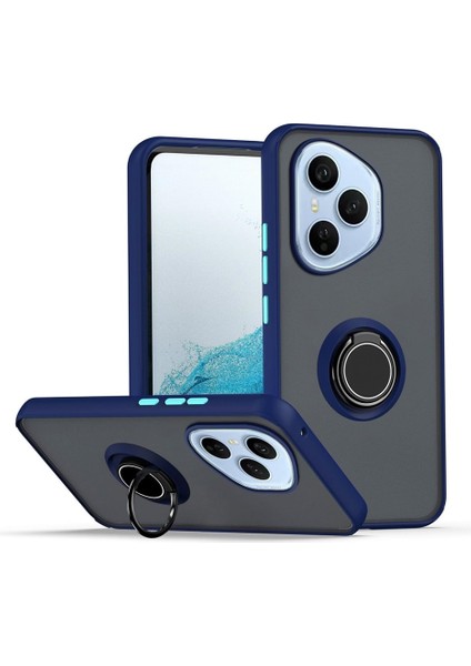 Honor 400 Pro Kılıf Montreal Yüzüklü Standlı Arkası Buğulu