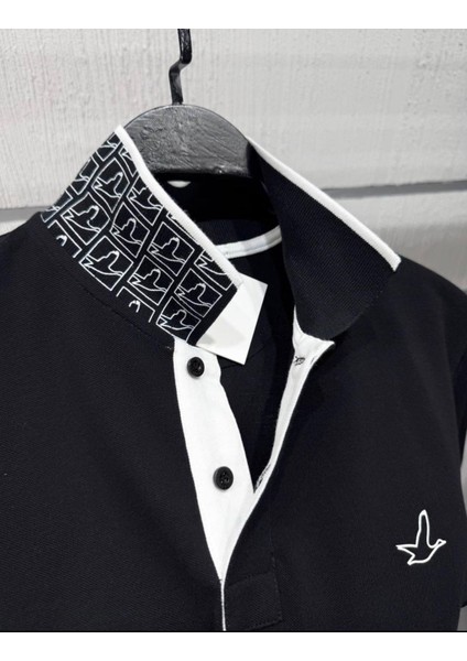 Premium Erkek Siyah Polo Yaka Tişört fiyatları
