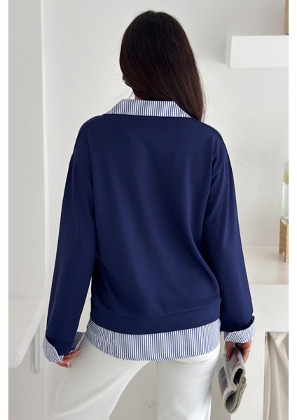 Kadın Nakış Peluş Ayıcık Figürlü Sweatshirt – Eğlenceli & Şehirli Stil indirimleri