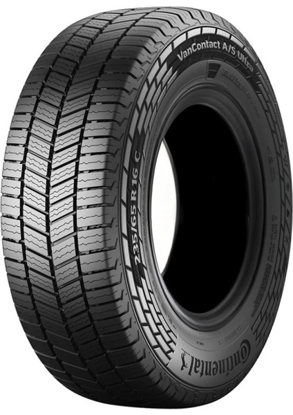 225/65R16 C 112/110R Vancontact A/s Ultra 8pr Üretim 2025 Hafif Ticari 4 Mevsim Lastiği