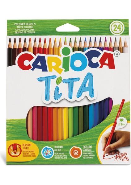 Tita Kuru Boya Kalemi 24’lü