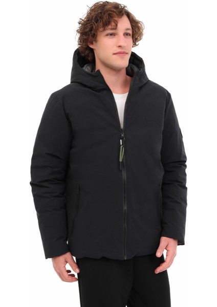 ml Lucas Coat 1N55 5pr Siyah Erkek Mont