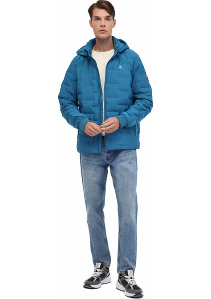 ml Amott Coat 5pr Petrol Erkek Mont modelleri