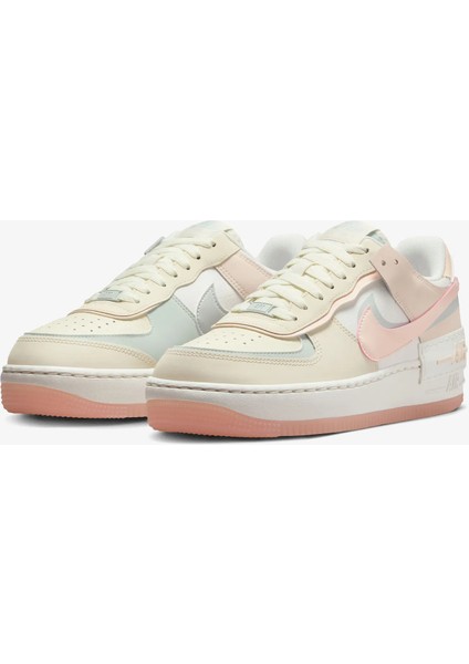 Air Force 1 Shadow Kadın Krem Rengi Spor Ayakkabı modelleri