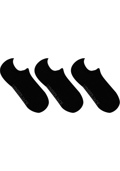 Wb 3 Lu Sneaker Ptk-W 5pr Siyah Kadın 3'lü Patik Çorap