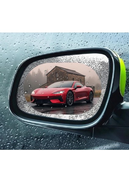 Oto Ayna Yağmur Kaydırıcı Film