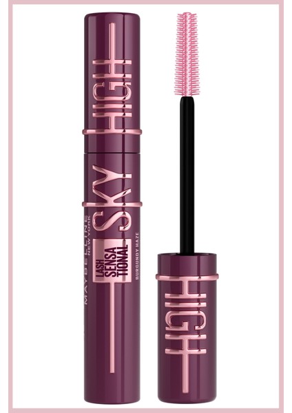 Lash Sensational Sky High Burgundy Haze Maskara & Tattoo Liner Jel Göz Kalemi Berry Bliss Mürdüm indirimleri