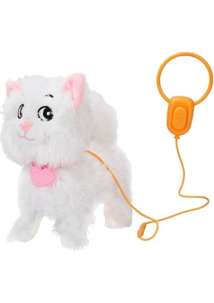 Peluş Sevimli Kedi Sushi Hareketli Sesli Beyaz Renk fırsatları