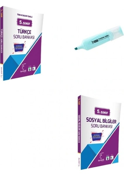 5.sınıf Türkçe ve Sosyal Bilgiler Soru Bankası (Yeni Müfredat)