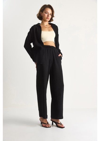 Kadın Müslin Palazzo Pantolon fiyatları