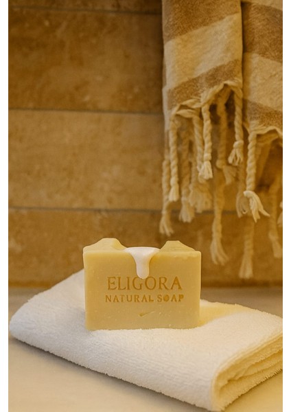 El Yapımı Doğal Keçi Sütlü Sabun