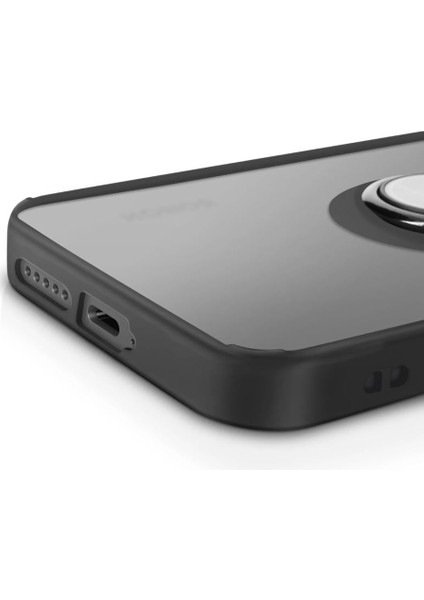 Honor 400 Kılıf Montreal Yüzüklü Standlı Arkası Buğulu + Ekran Koruyucu modelleri