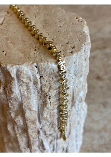 Damla Model Çelik Gold Bileklik fiyatları