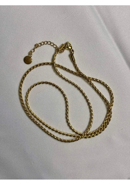 Çelik Ince Burgu Zincir Kolye fiyatları