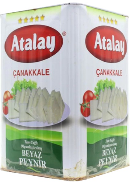 Teneke Beyaz Peynir | 18 kg Net (20 kg Brüt)