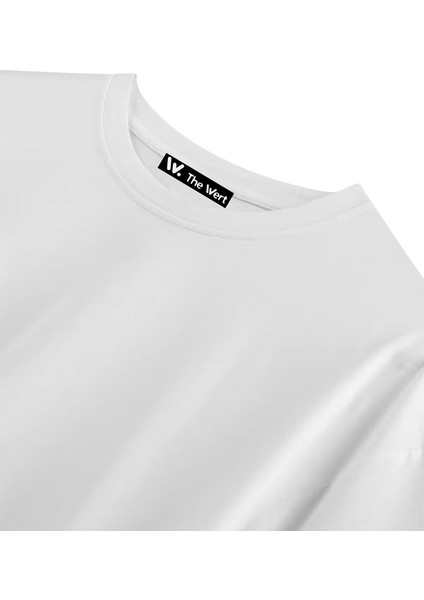 It Is What It Is Tasarım Sırt Baskılı Pamuk Beyaz Oversize T-Shirt modelleri