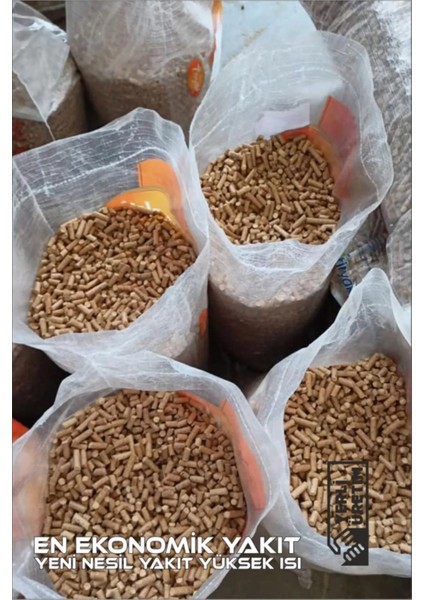 Çam Peleti Yakıtı Tescilli Çevre Dostu Dumansız %100 Çam 10 kg fırsatları
