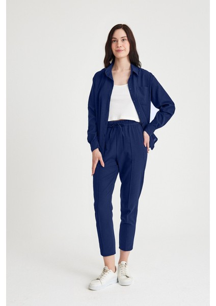 Keten Günlük Ikili Takım Pantolon Gömlek indirimleri