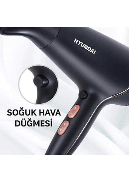 HC-122 Profesyonel Saç Kurutma Makinesi 1800W – 3 Isı Ayarı, 2 Hız, Soğuk Hava Fonksiyonlu modelleri