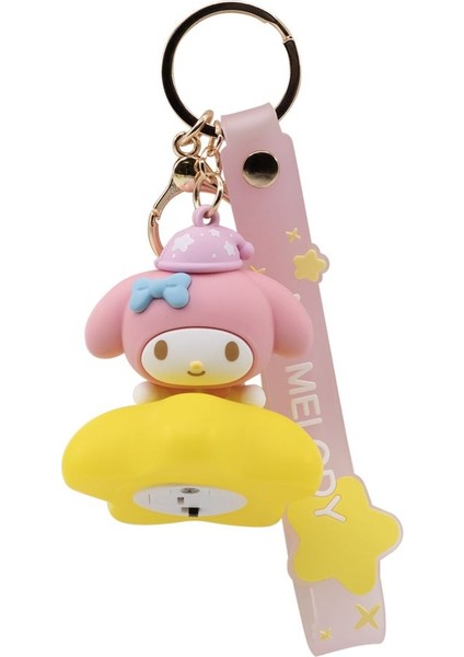 Yume Hello Kıtty Keychaın & Strap Lıghtup Starmy Melody