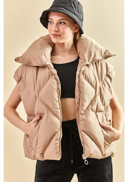 Kadın Zig Zag ve Baklava Desenli Yelek fırsatları