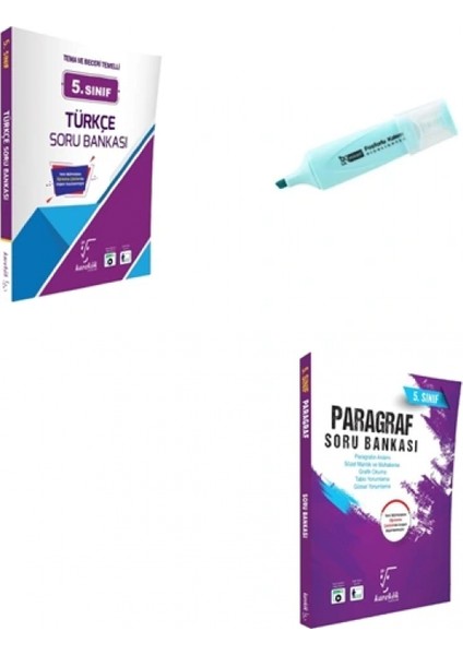 5.sınıf Türkçe ve Paragraf Soru Bankası (Yeni Müfredat)
