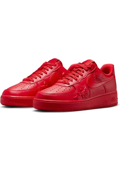 Air Force 1 '07 Kadın Kırmızı Sneaker Ayakkabı modelleri