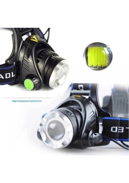 F-823A Su Geçirmez Şarjlı Kafa Lambası fırsatları