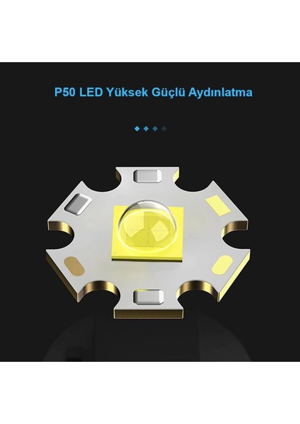 3000 Lümen Güçlü El Feneri WT-600 fiyatları