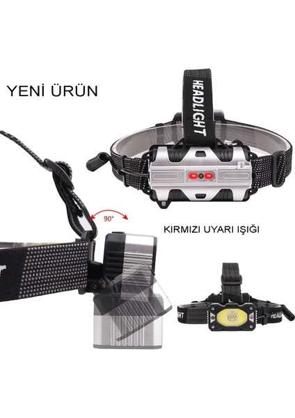 4 Modlu Sensörlü Şarjlı Güçlü Kafa Lambası WT-248 fiyatları