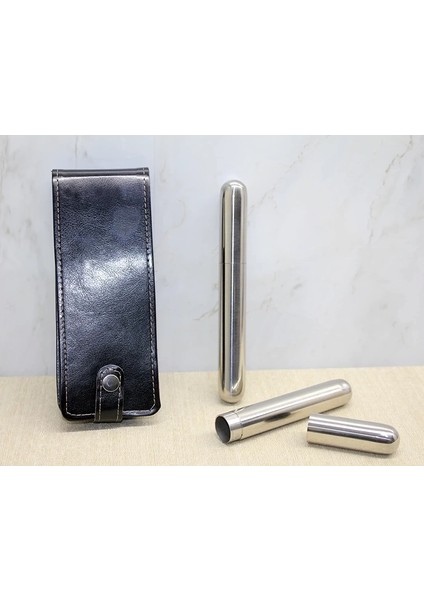 Deri Kılıflı Ikili Paslanmaz Çelik Tüpü ALK3890