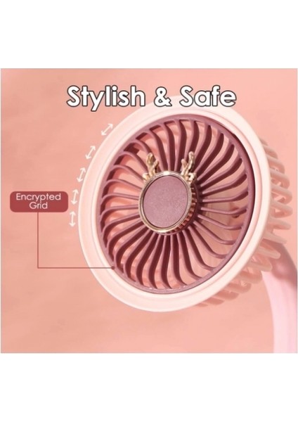 Taşınabilir Mini Klips Bebek Arabası Fanı, Fan Elektrikli Soğutma Hava Sirkülatöründe 360 Derece Dönebilen Klips modelleri