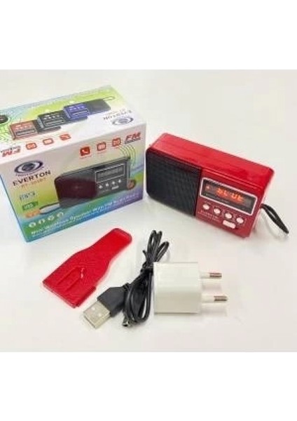 RT-303 USB ve Micro Kart Girişli Manuel El Radyosu