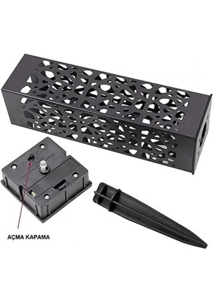 Dekoratif Solar Güneş Enerjili Bahçe Aydınlatması Yürüyüş Yolu Seti ( 8 Adet ) modelleri