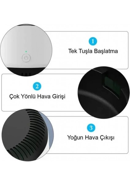 Hava Temizleyici Küllük Hs-28 Iç Mekan Ev Ofis Araba (4887) indirimleri