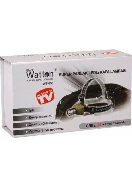 Süper Zoomlu Kafa Lambası WT-053 modelleri