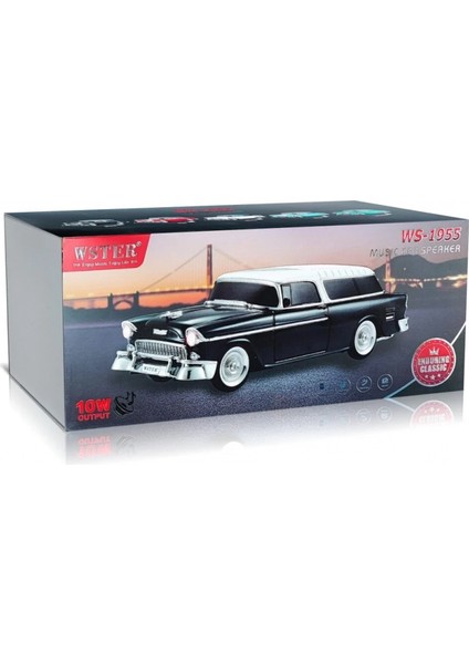 Chevrolet WS-1955BT Belair 1955 Model Bluetooth Hoparlör (4887) fırsatları