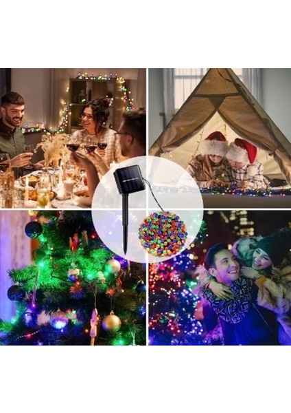 11M 100 LED Rgb Solar MZ-322