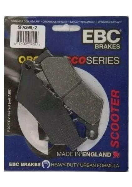Cf Moto 650 mt Ebc Ön Fren Balatası (Abs)