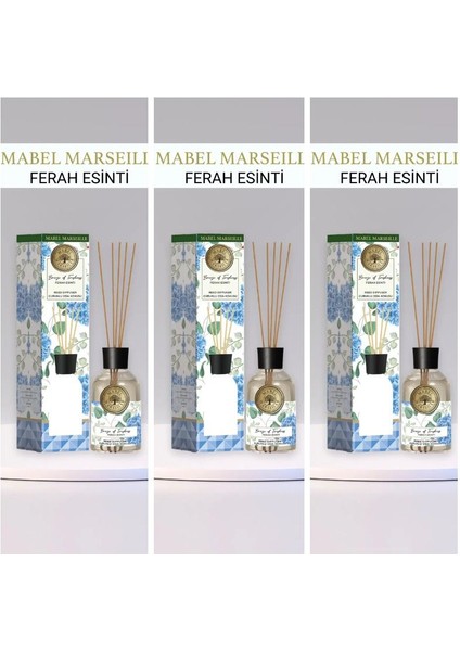 Ferah Esinti Çubuklu Oda Kokusu 100 ml * 3 Adet
