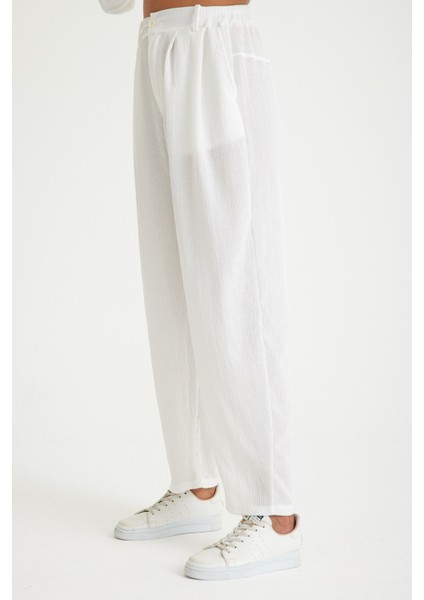 Yazlık Günlük Şalvar Kadın Pantolon