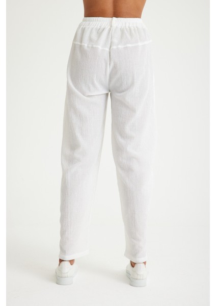 Yazlık Günlük Şalvar Kadın Pantolon