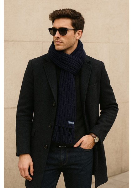 Erkek ve Kadın Keşe Triko Atkı