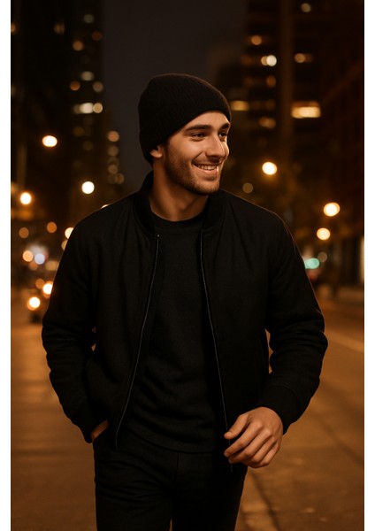 Erkek ve Kadın Keşe Triko Bere