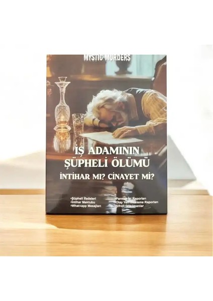 Cinayet Çözme Oyunu | Iş Adamının Şüpheli Ölümü Cinayet Dosyası