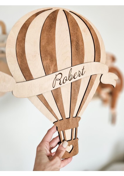 Balon Konsept Tasarım Kişiye Özel Isimli Bebek ve Çocuk Odası Duvar ve Kapı Süsü Dekorasyon – 40 cm Büyük Boy fırsatları