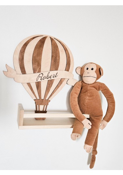 Balon Konsept Tasarım Kişiye Özel Isimli Bebek ve Çocuk Odası Duvar ve Kapı Süsü Dekorasyon – 40 cm Büyük Boy